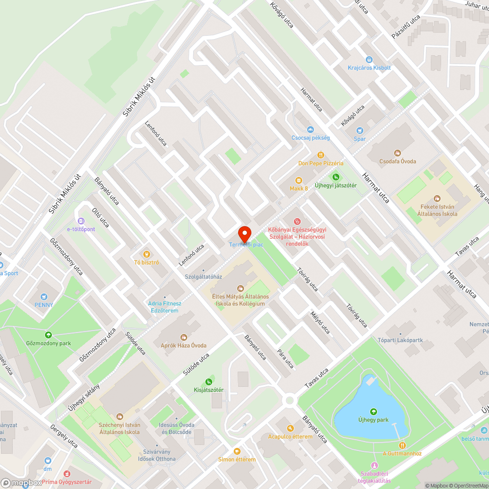 Kiégett lámpa - Újhegyi sétány bejelentés helye