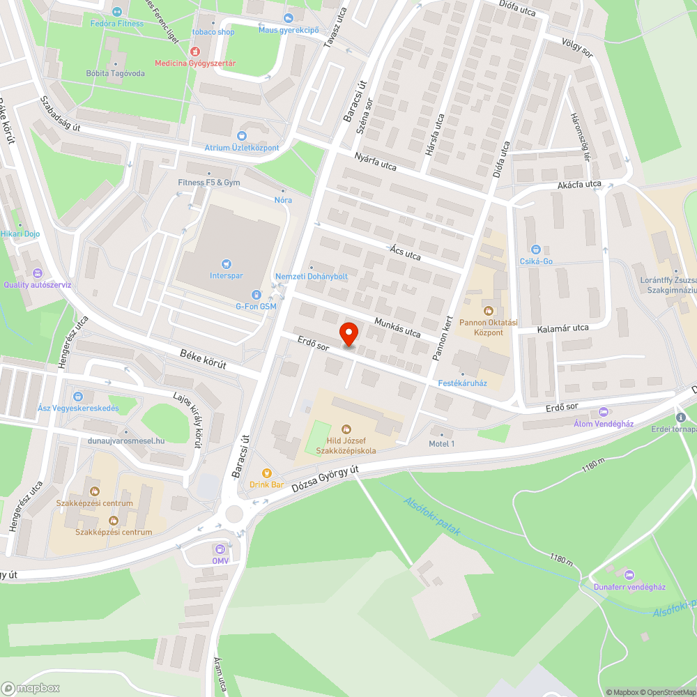 nyitott oszlopajtó bejelentés helye