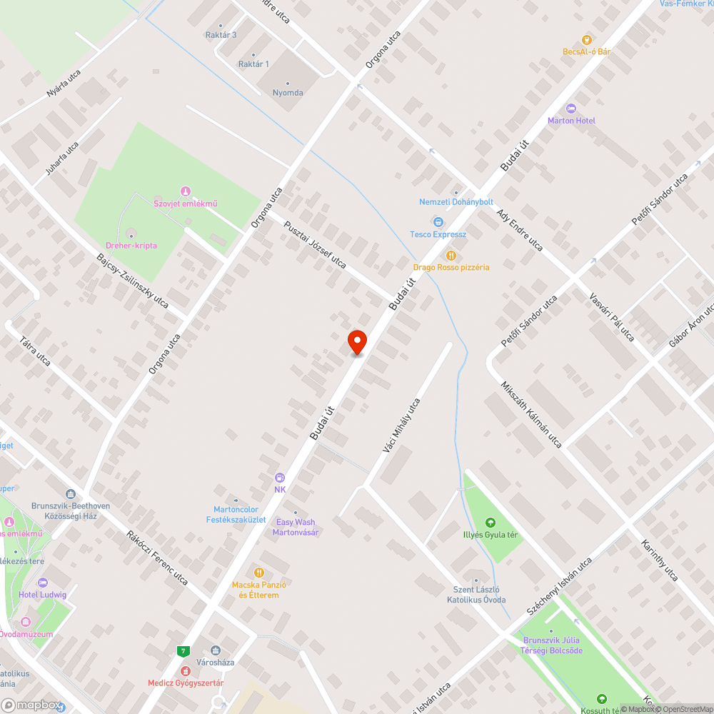 Csatorna fedél bejelentés helye