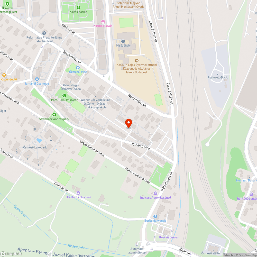 Nem müködő közvilágítás bejelentés helye