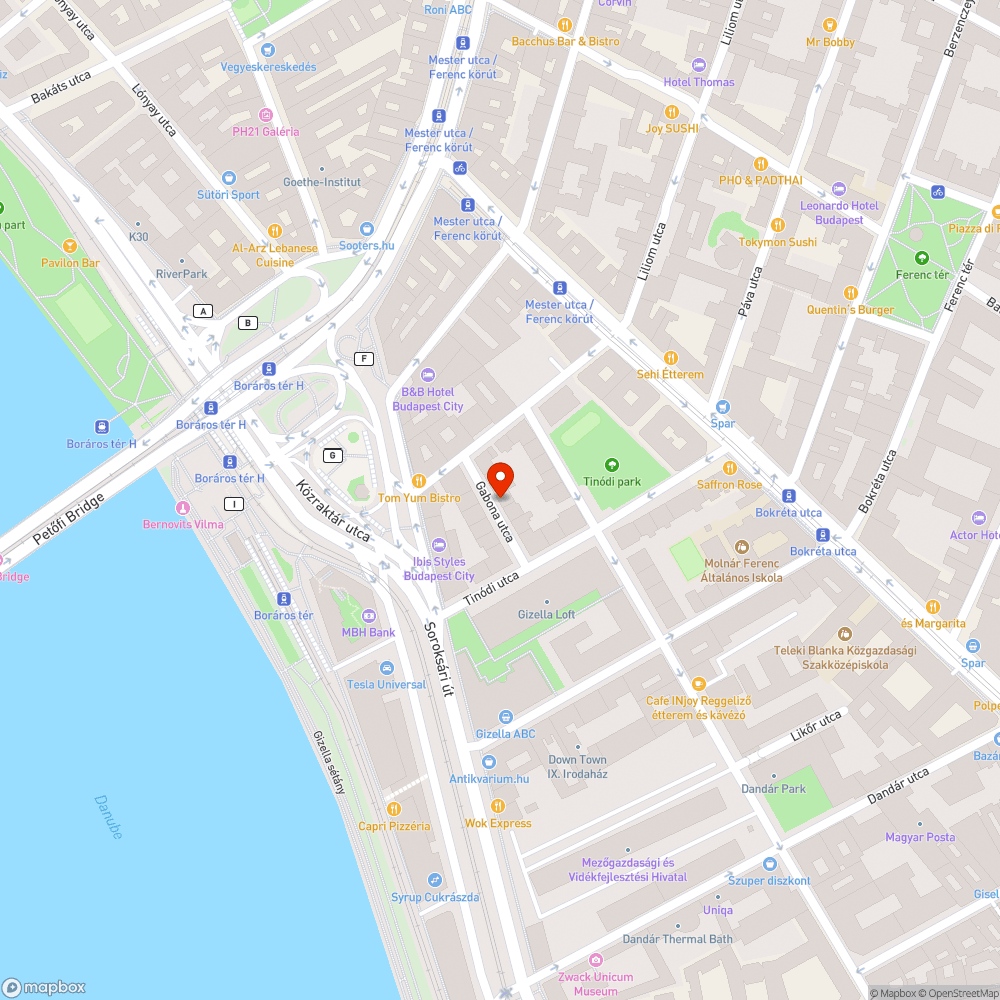 felbontott járda bejelentés helye