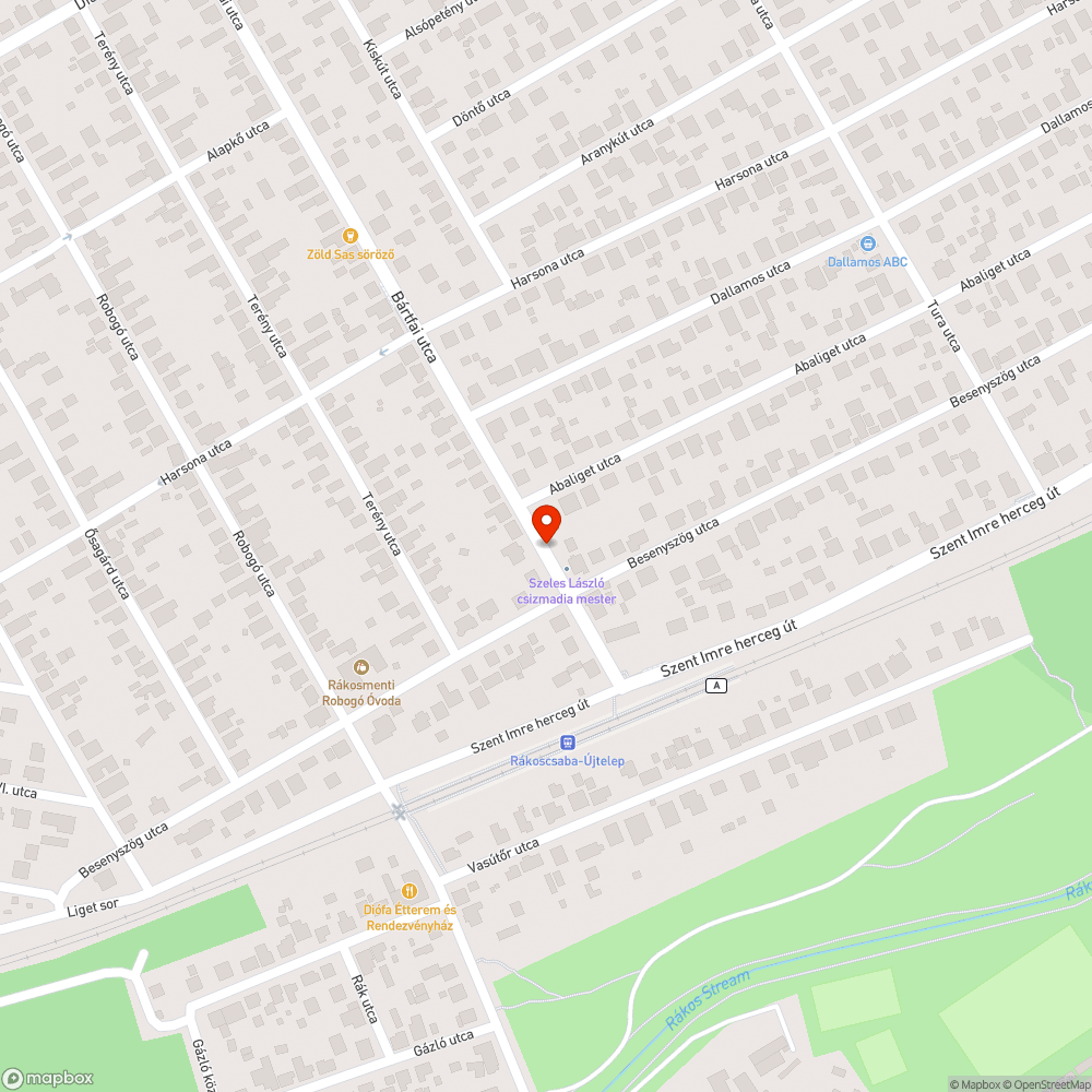 Zörgő csatornafedél bejelentés helye