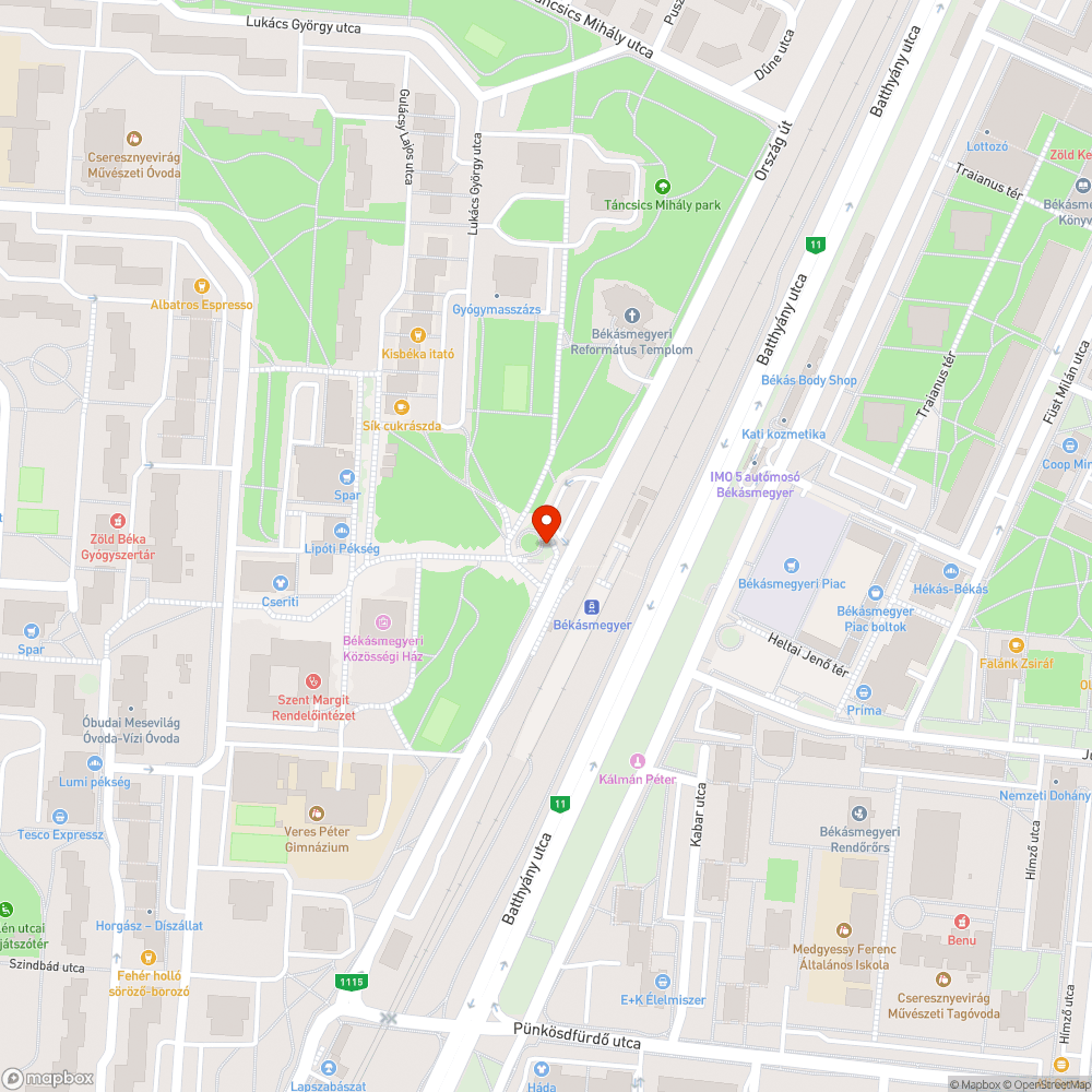 Dőlő lámpa bejelentés helye