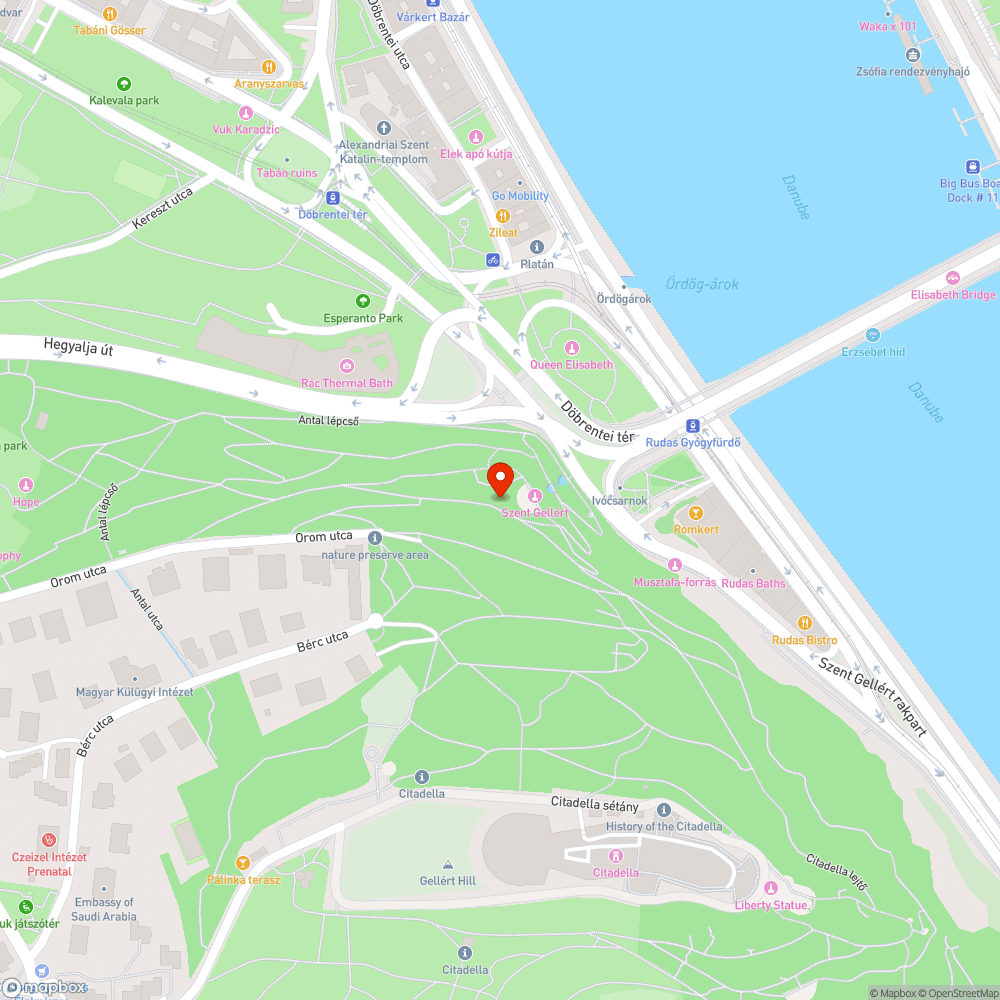 Hiányzó korlát bejelentés helye