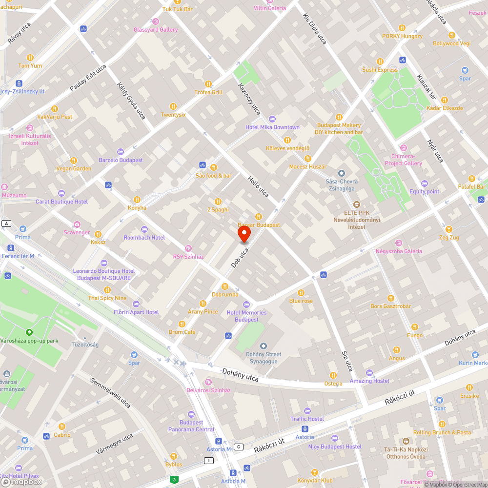 Graffiti a dob utcában bejelentés helye