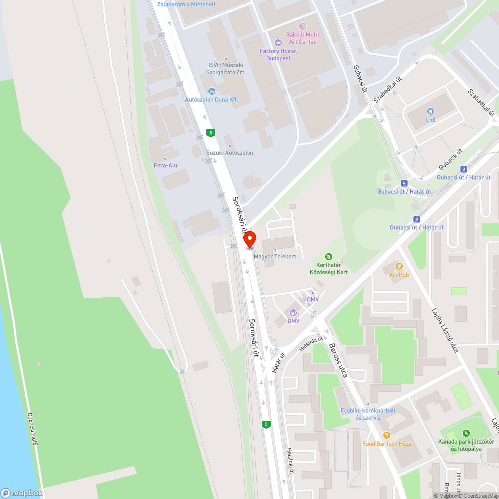 Szét dobált szemét bejelentés helye