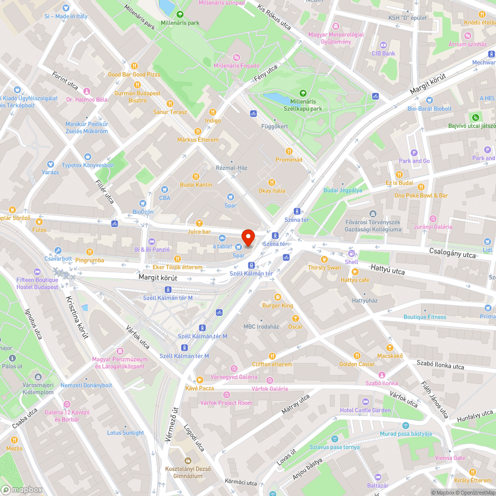 Törött kő a fedélben bejelentés helye