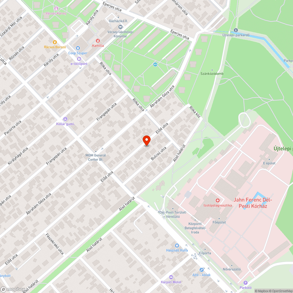 Lyukacsos, felpúposodott, repedezett járda bejelentés helye