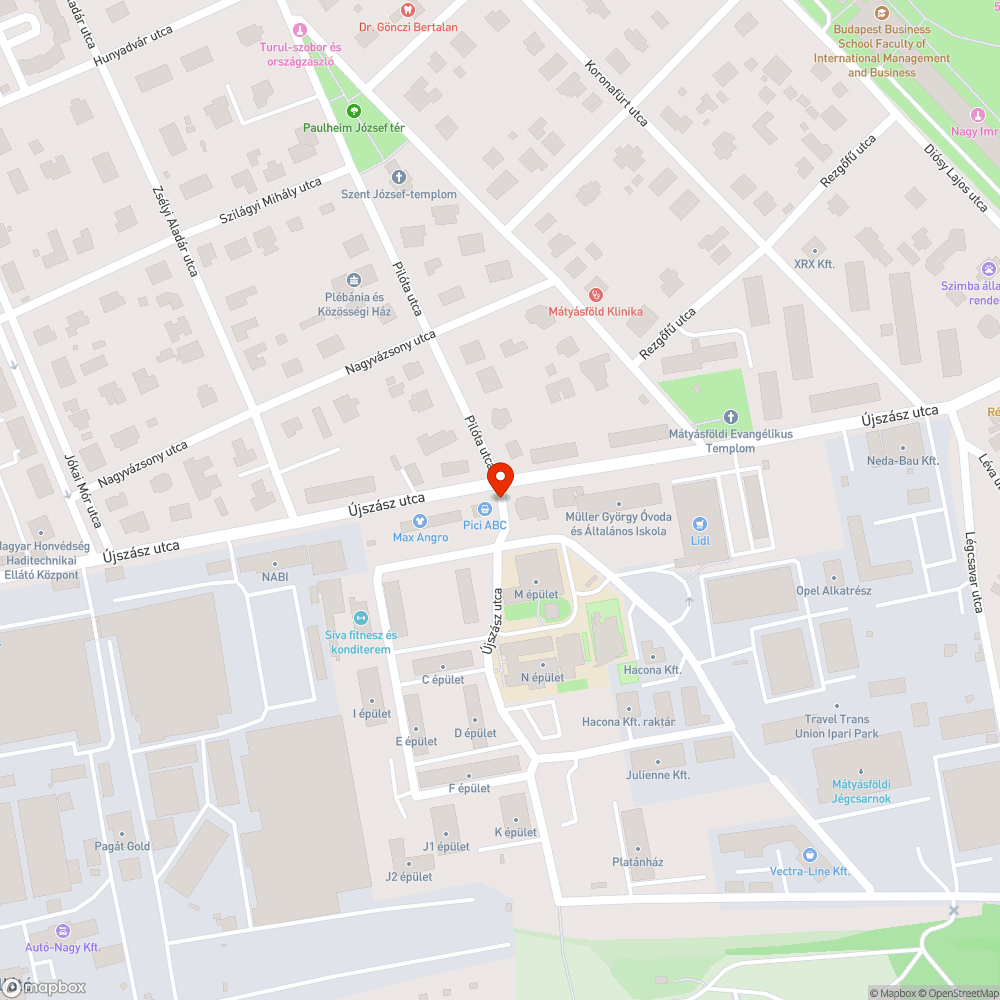 Eldugult csatorna bejelentés helye