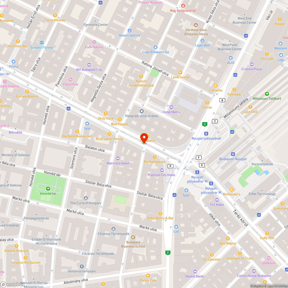 Pollerhiány bejelentés helye