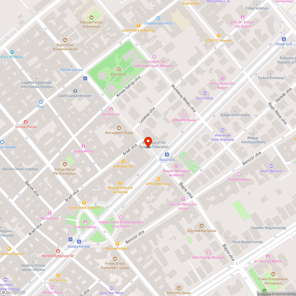 Elmozdult rácsok bejelentés helye