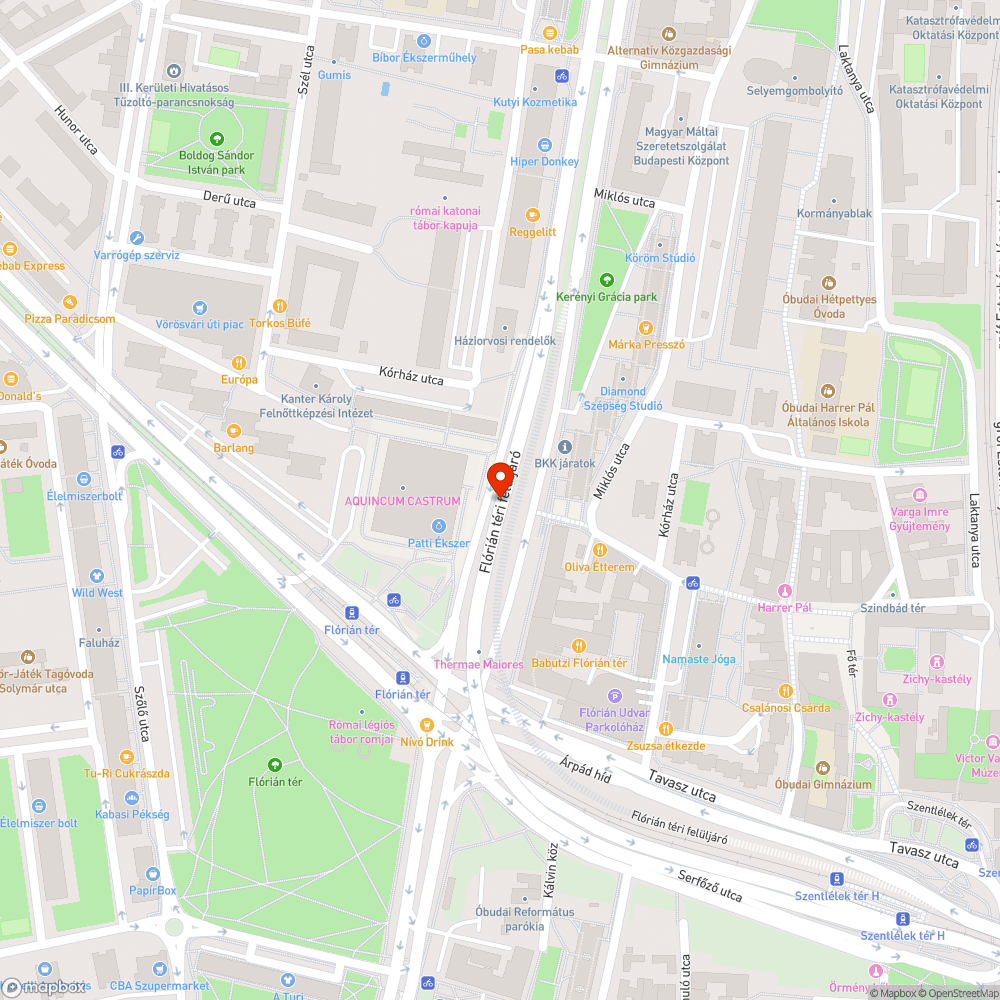 "ÚTHIBÁK" figyelmeztető tábla kihelyezése bejelentés helye