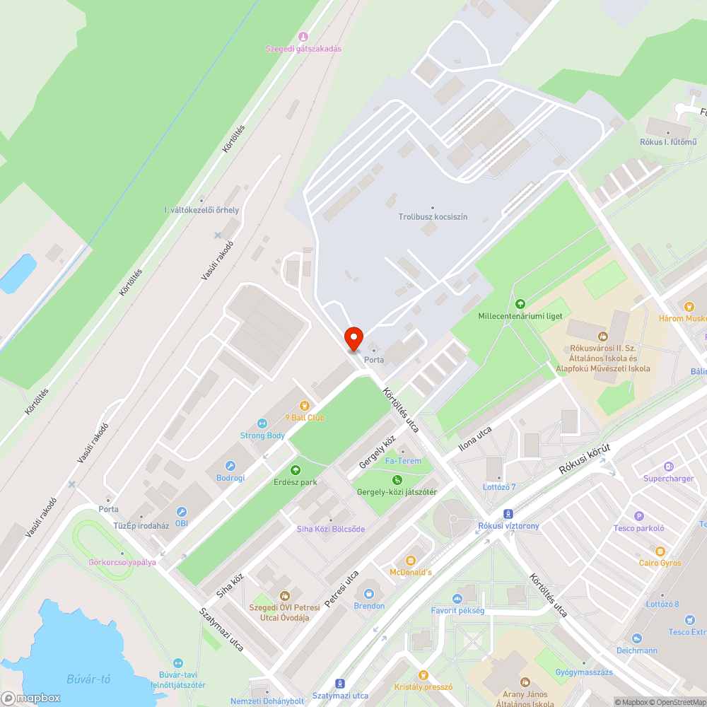 Matrica, ismét bejelentés helye