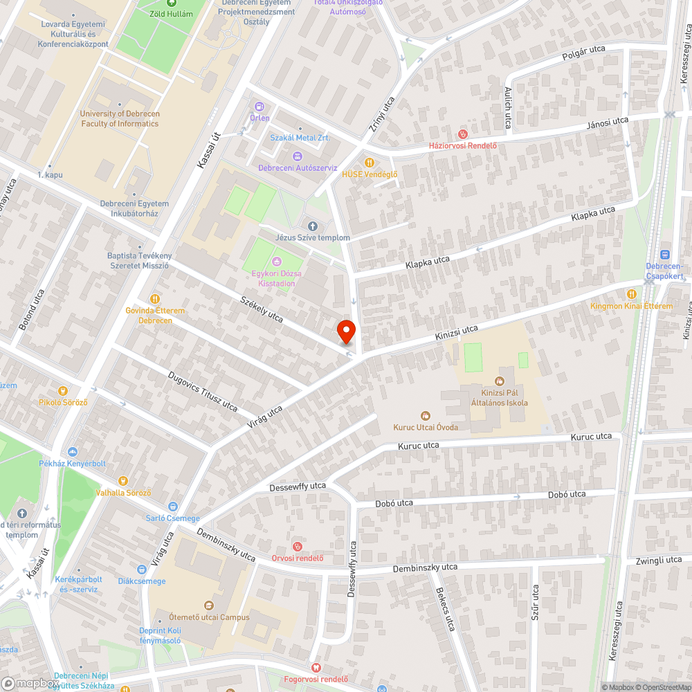 köztéren tárolt autó bejelentés helye