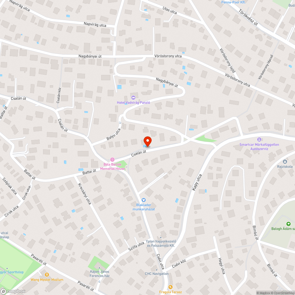 Használhatatlan járda bejelentés helye