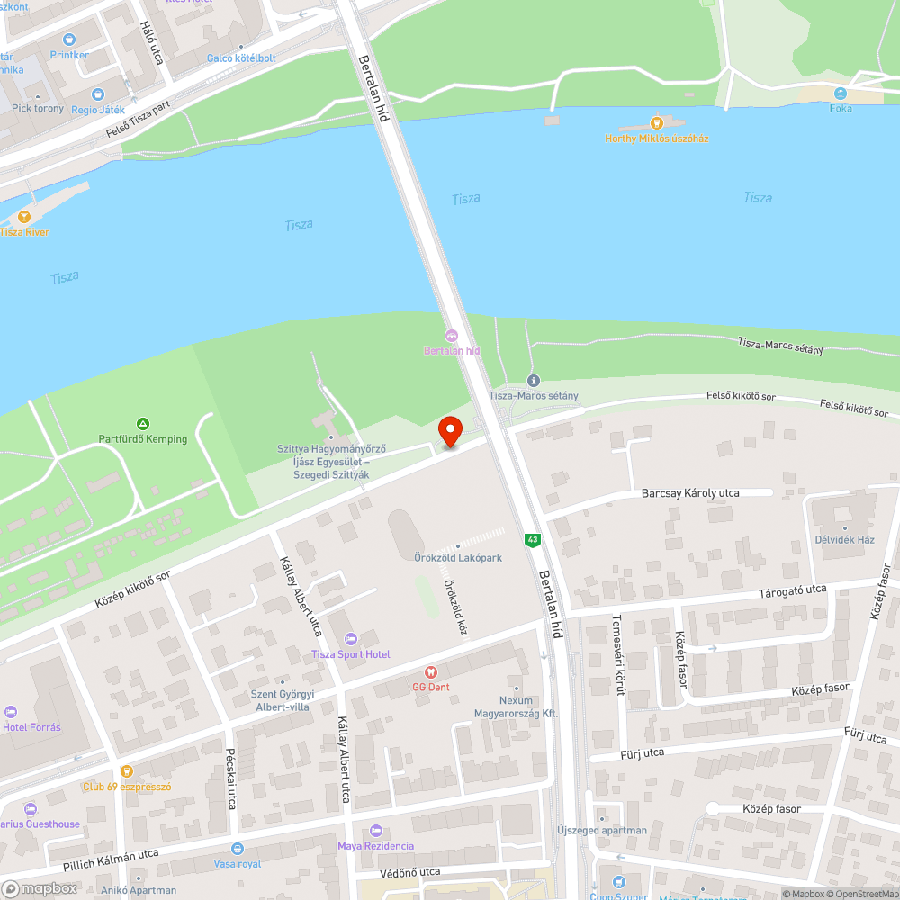 Szemétkupacok bejelentés helye