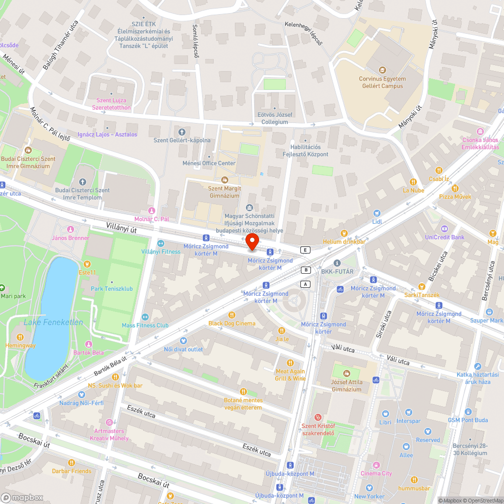 Rövidesen beszakadó víznyelő a Villányi úton bejelentés helye