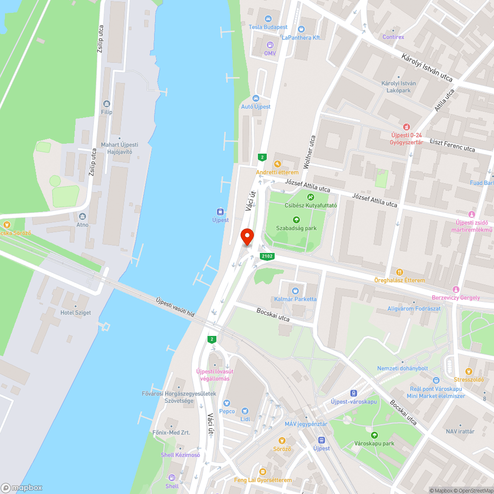 Kidőlt közlekedési tábla bejelentés helye