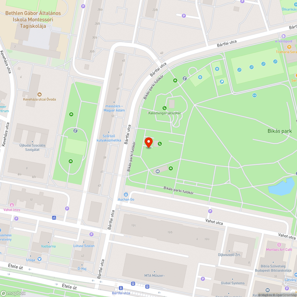 Bikas parki trambulin életveszélyes bejelentés helye