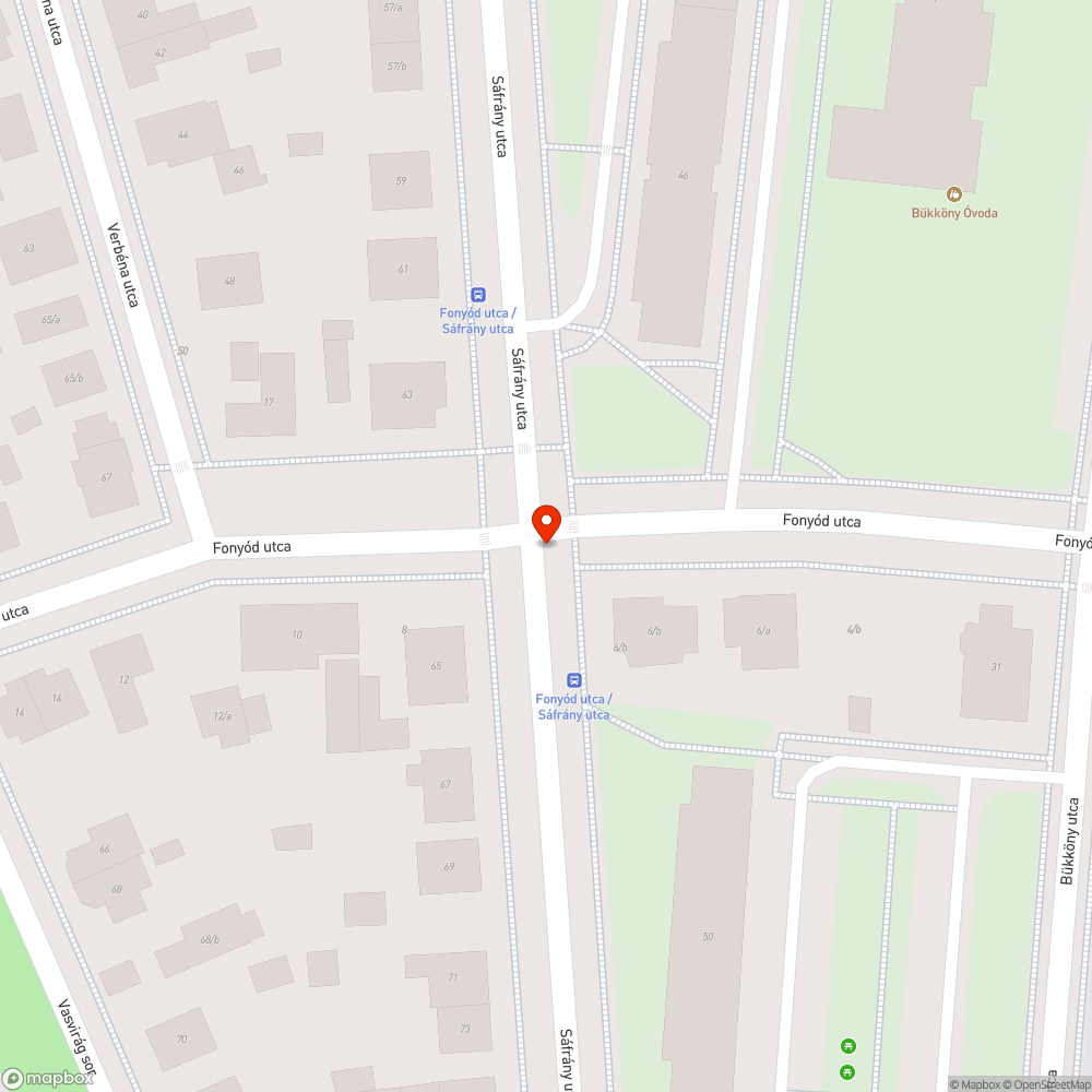 Koszos, graffitis régi váró bejelentés helye