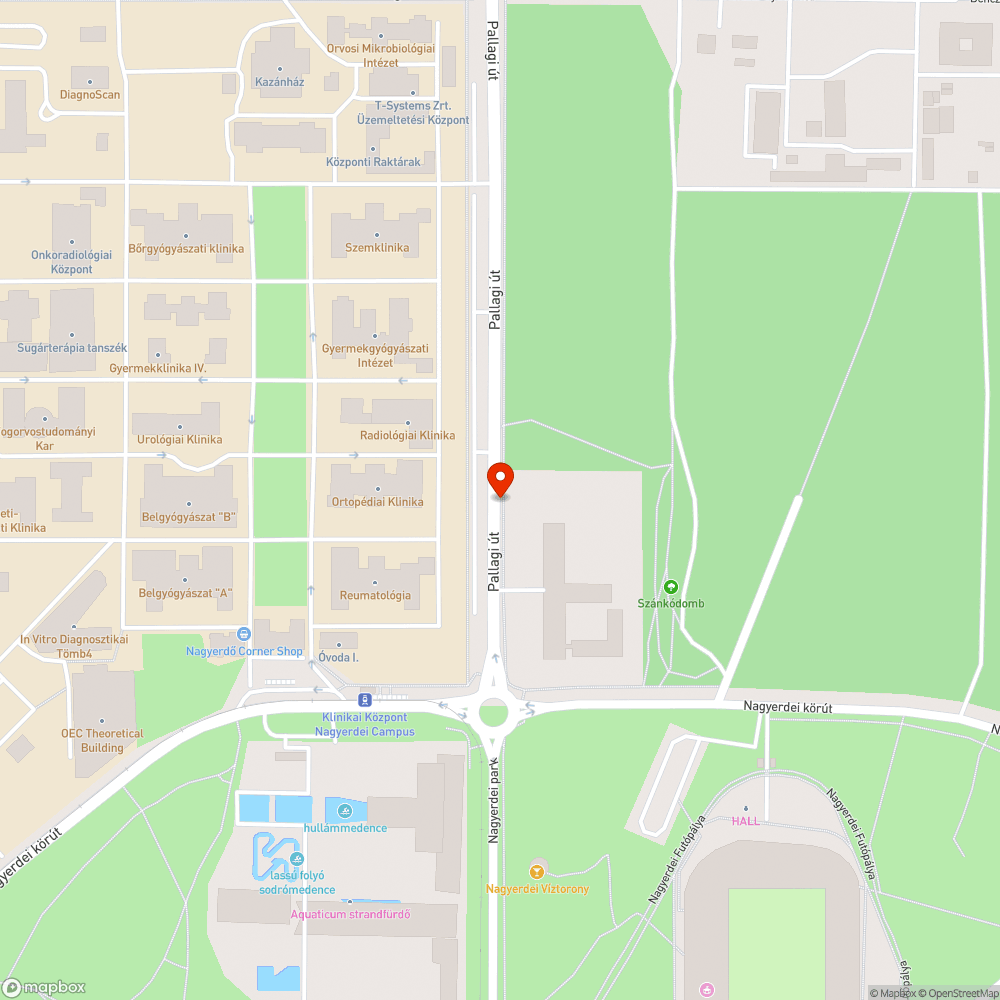 Szabálytalan parkolás, és ennek következtében sáros gyalog-és kerékpárút bejelentés helye