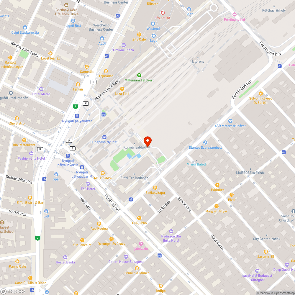 Kiestek a macskakövek bejelentés helye