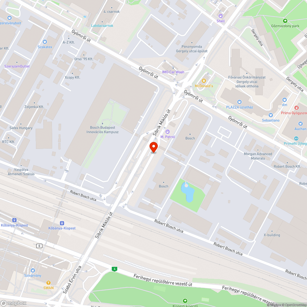 Epervásár bejelentés helye