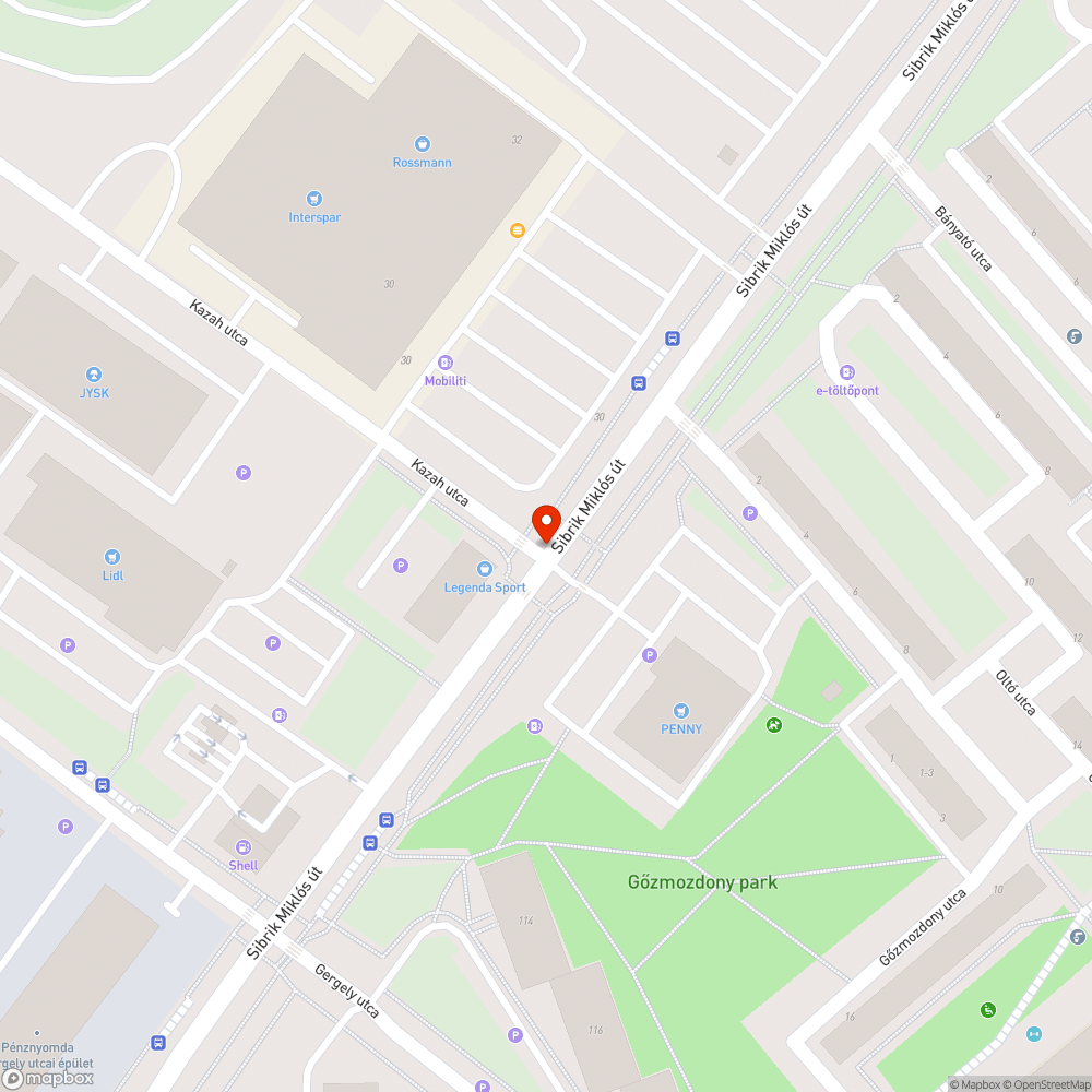 Hiányzó fényterelők bejelentés helye