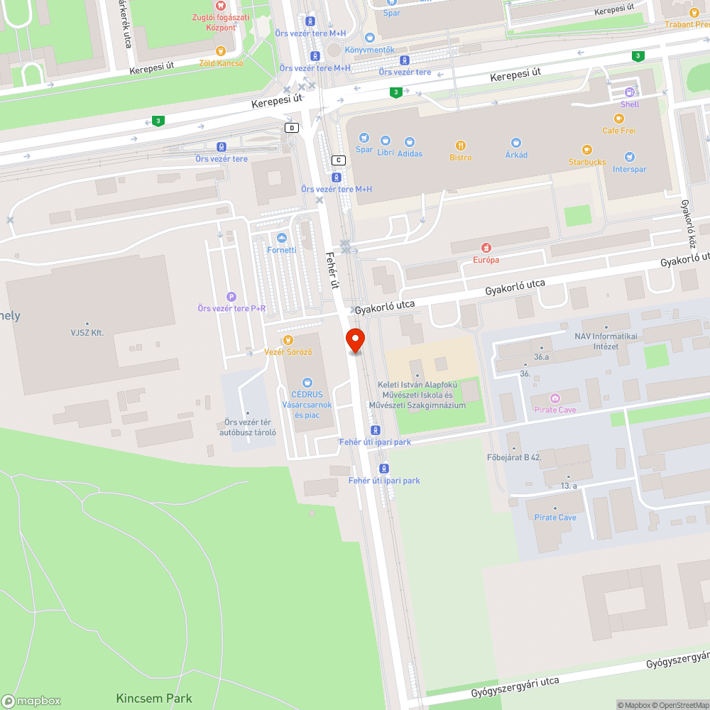 Kopott behajtani tilos bejelentés helye