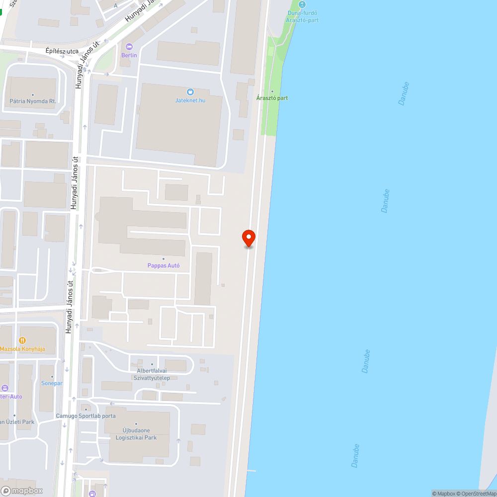 Stagnál az Árasztó út javítása bejelentés helye