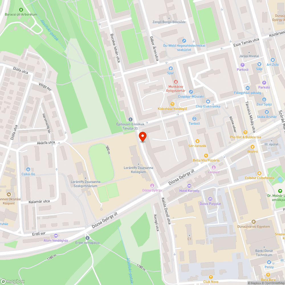 firkás, tacepaós buszmegálló bejelentés helye