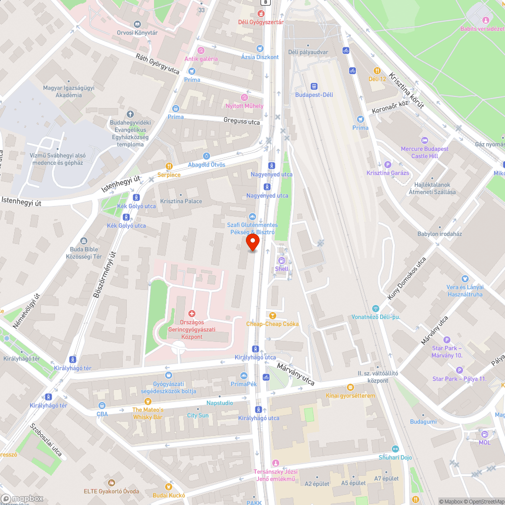 Elhagyott ritkaság bejelentés helye