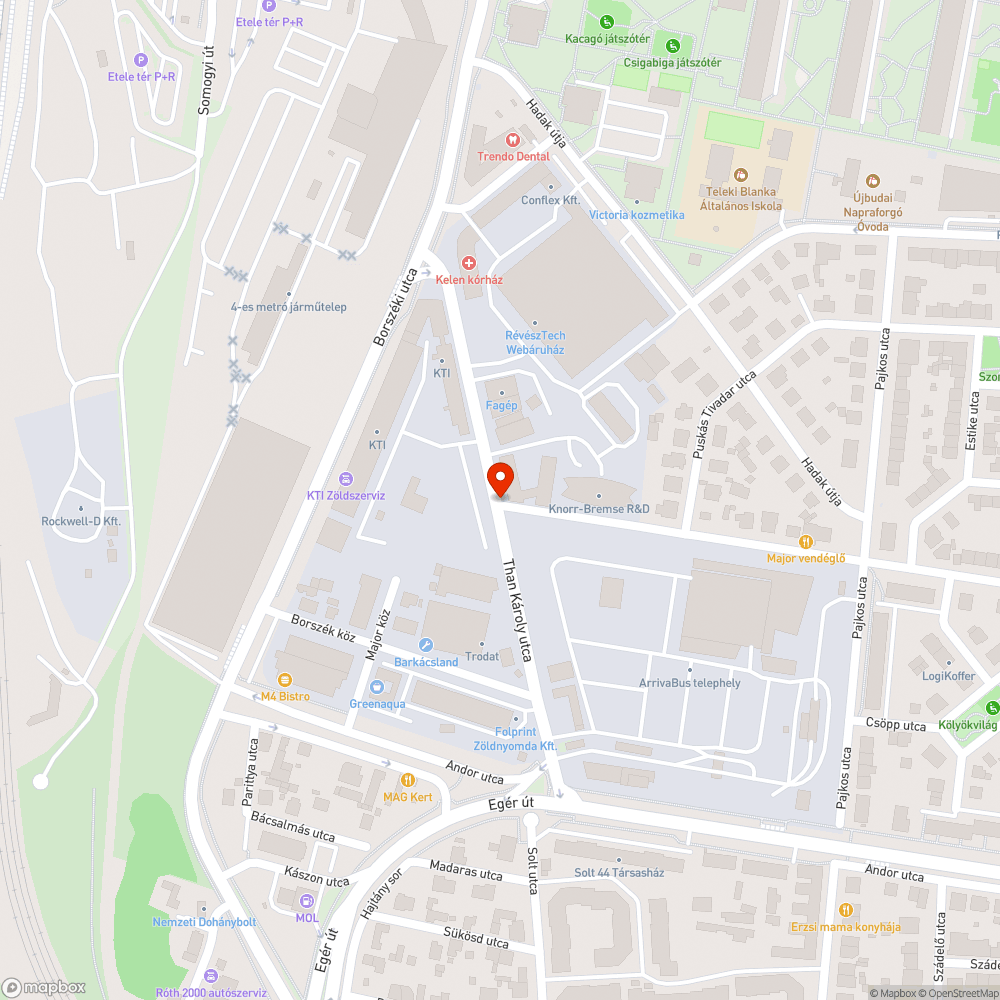 Kivilágítatlan építési terület bejelentés helye