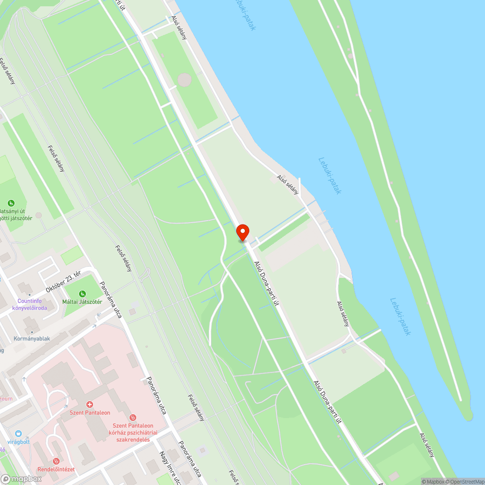 a víz az úr bejelentés helye