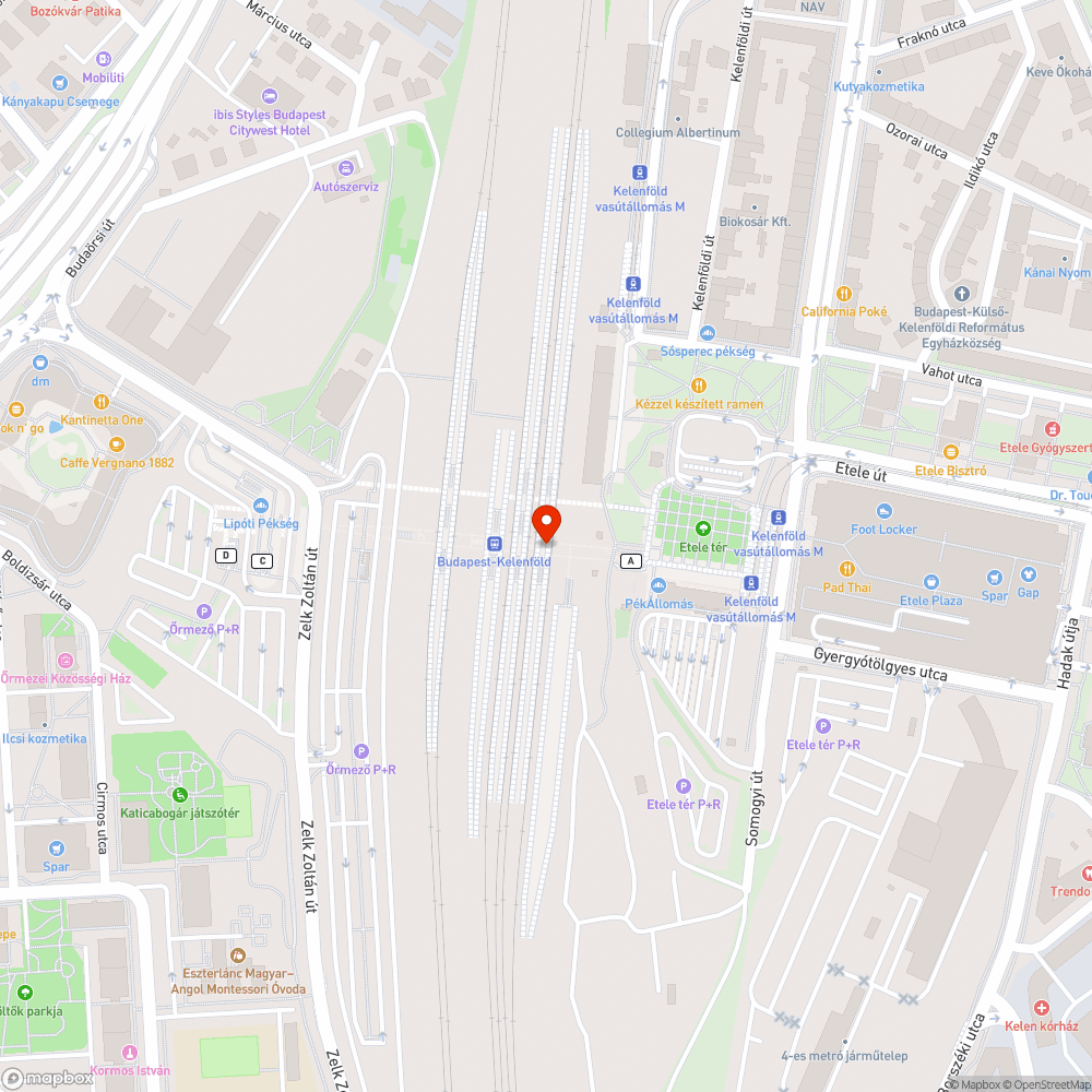 Törött üvegtábla bejelentés helye