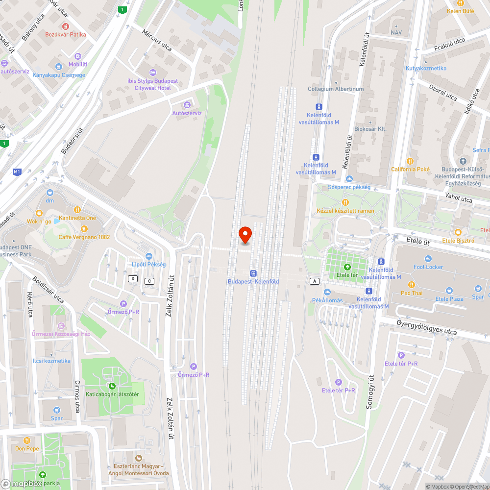 Koszos fal bejelentés helye