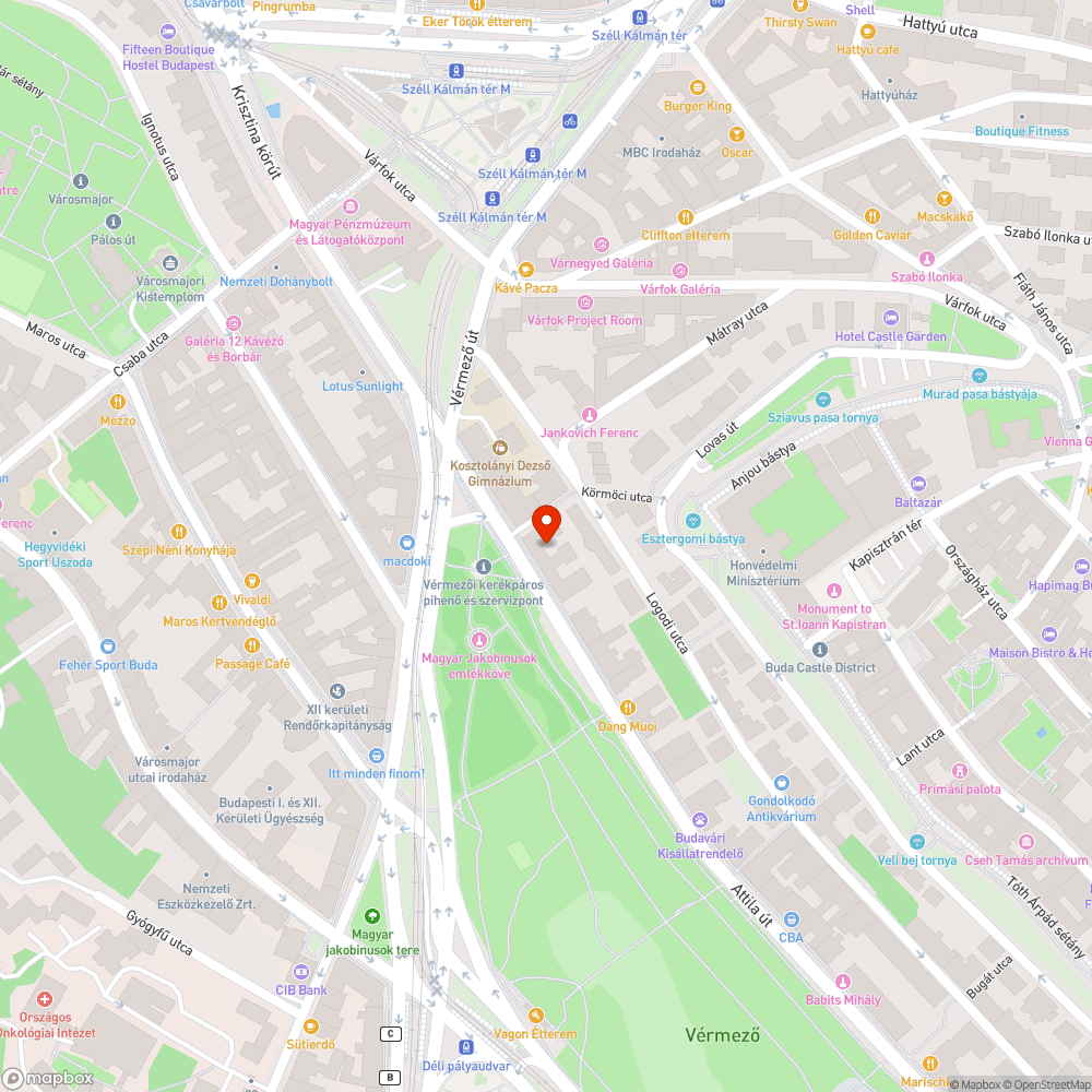 Hiányzó kuka bejelentés helye