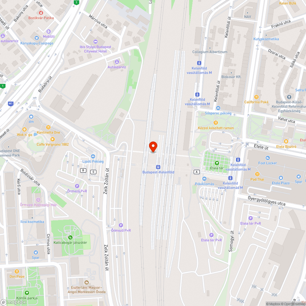 Kocsiszíni kiállás bejelentés helye