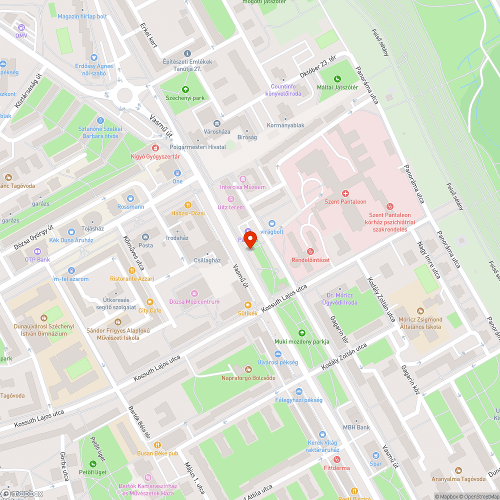 befejezetlen buszmegálló bejelentés helye