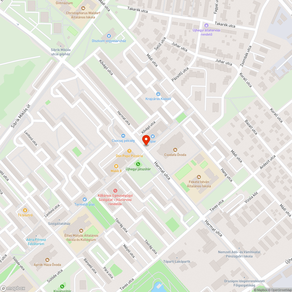 Még kint vannak a virágok bejelentés helye