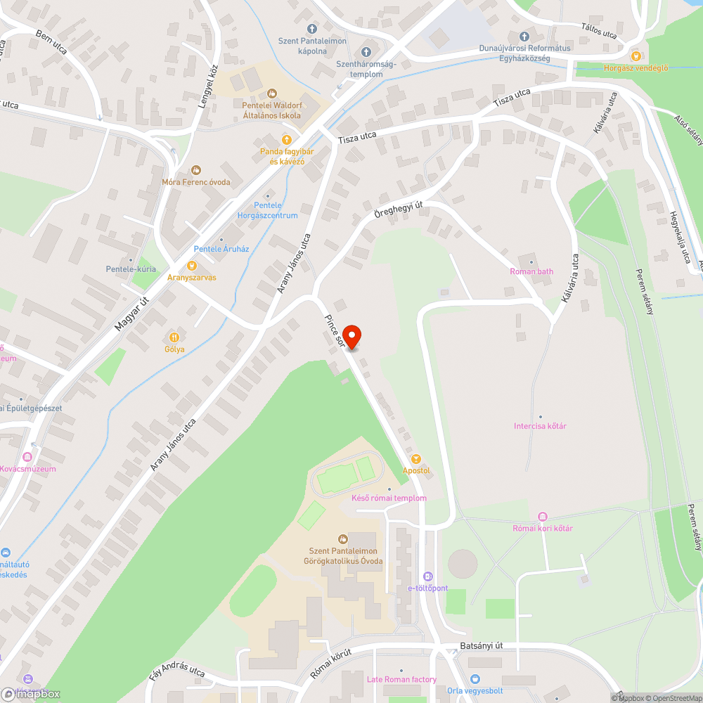 Veszélyes akna bejelentés helye