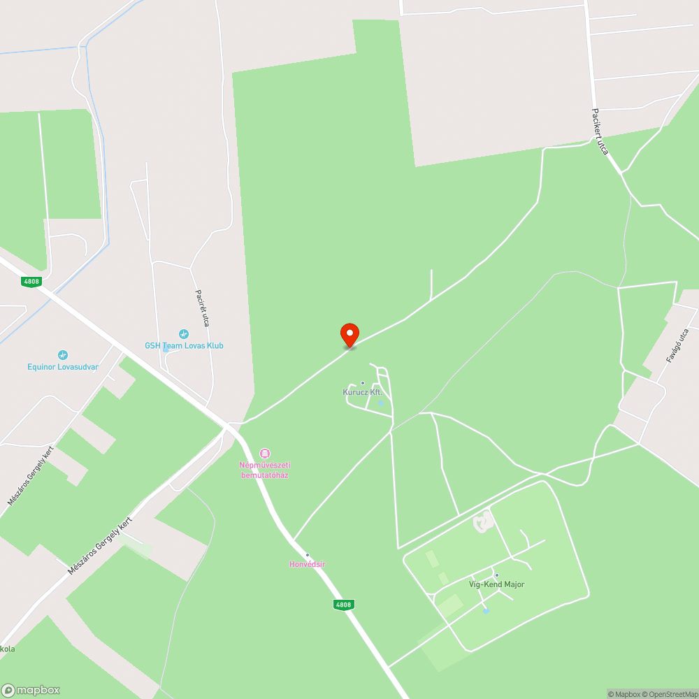 Kátyús út bejelentés helye