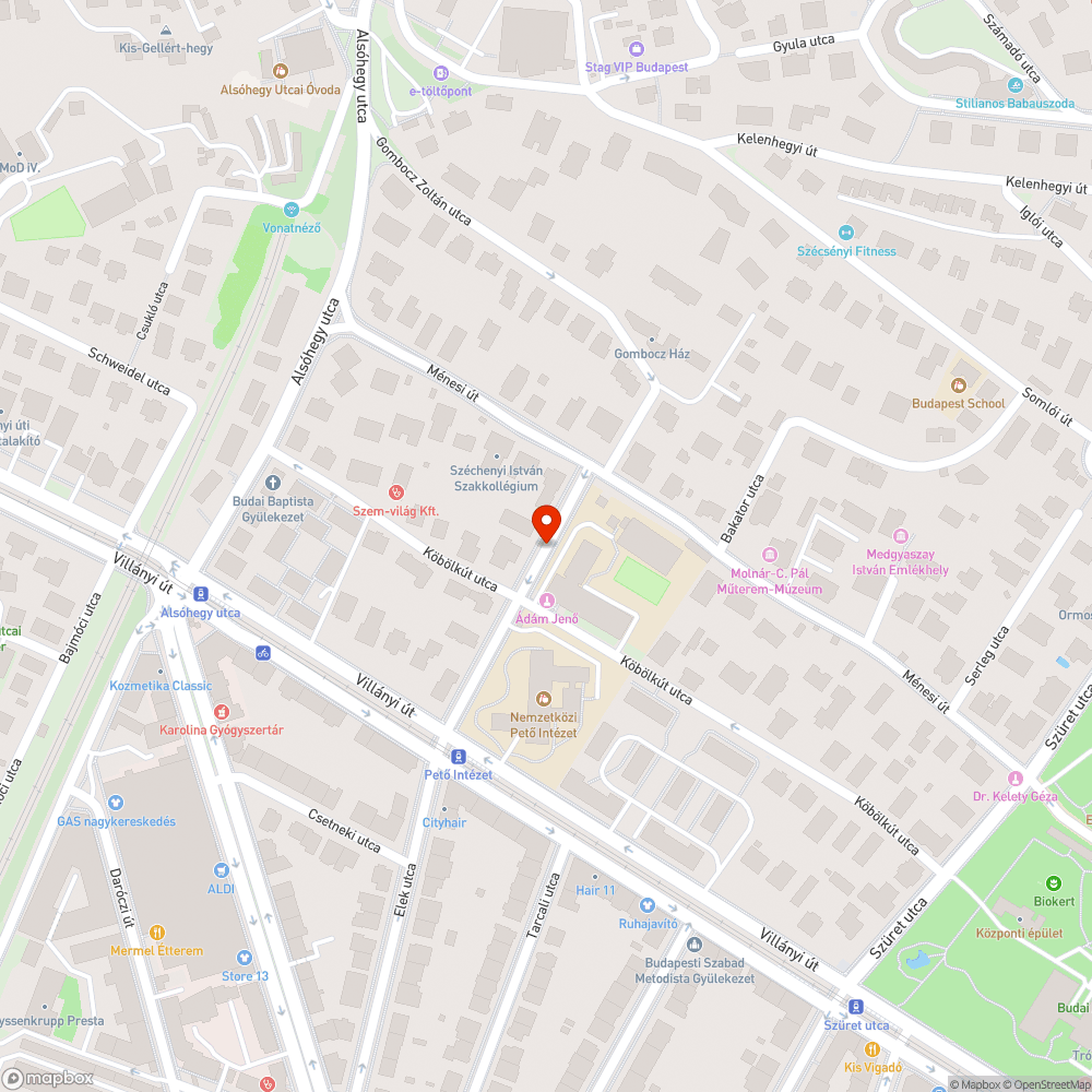 Felborult kuka bejelentés helye