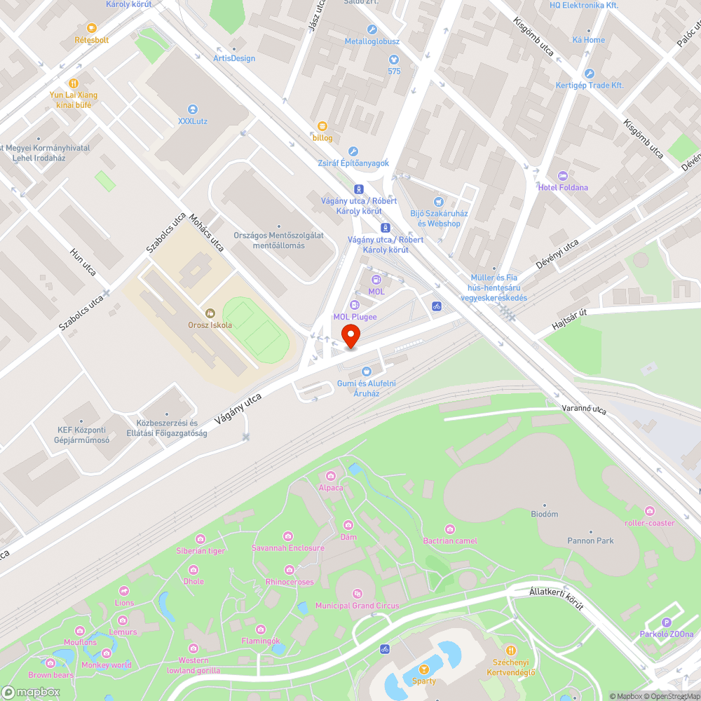 Zöldterület tönkreparkolva bejelentés helye