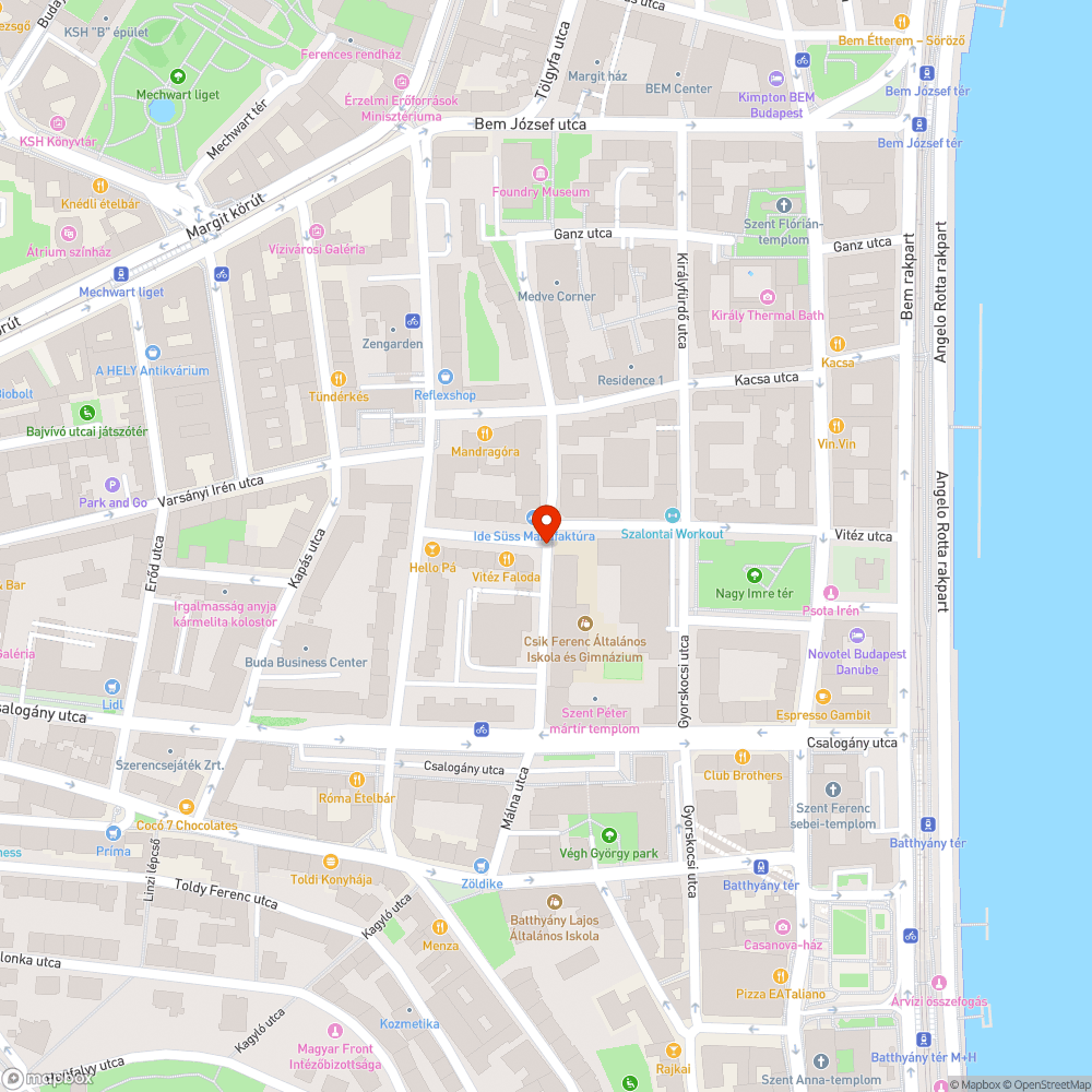 Nehezen kikerülhető kátyú bejelentés helye