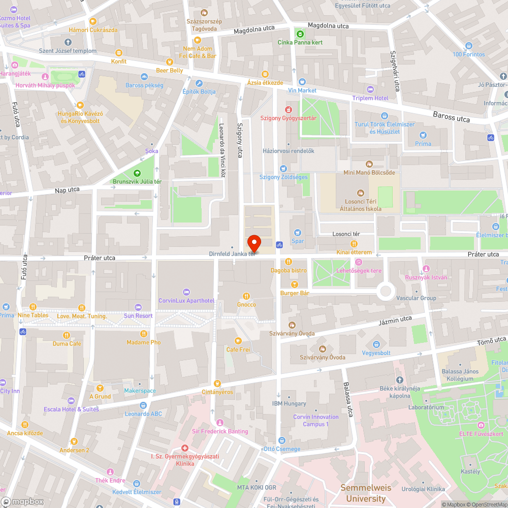 Nehezen észrevehető zebra bejelentés helye