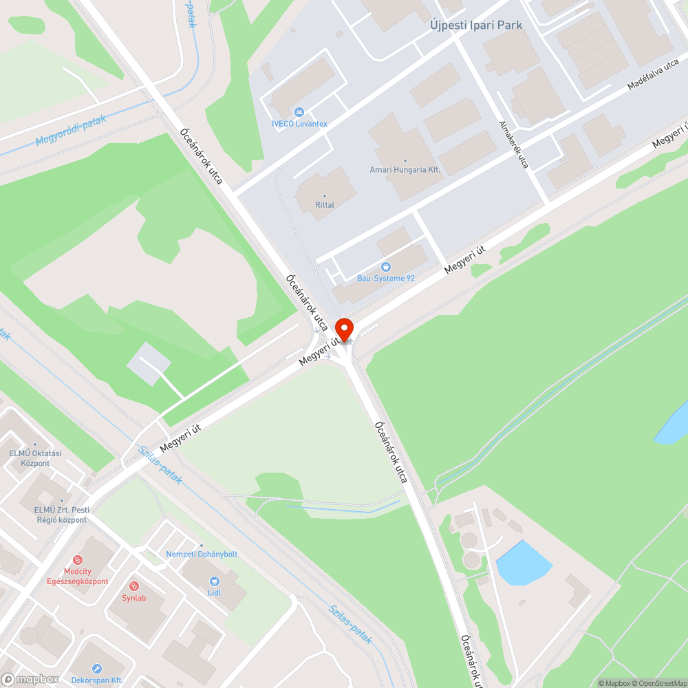 Beszakadt fedlap bejelentés helye