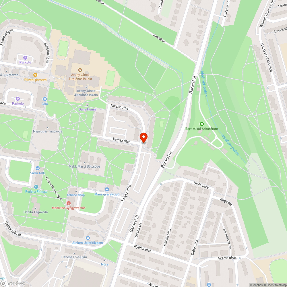 összefirkált szekrény bejelentés helye