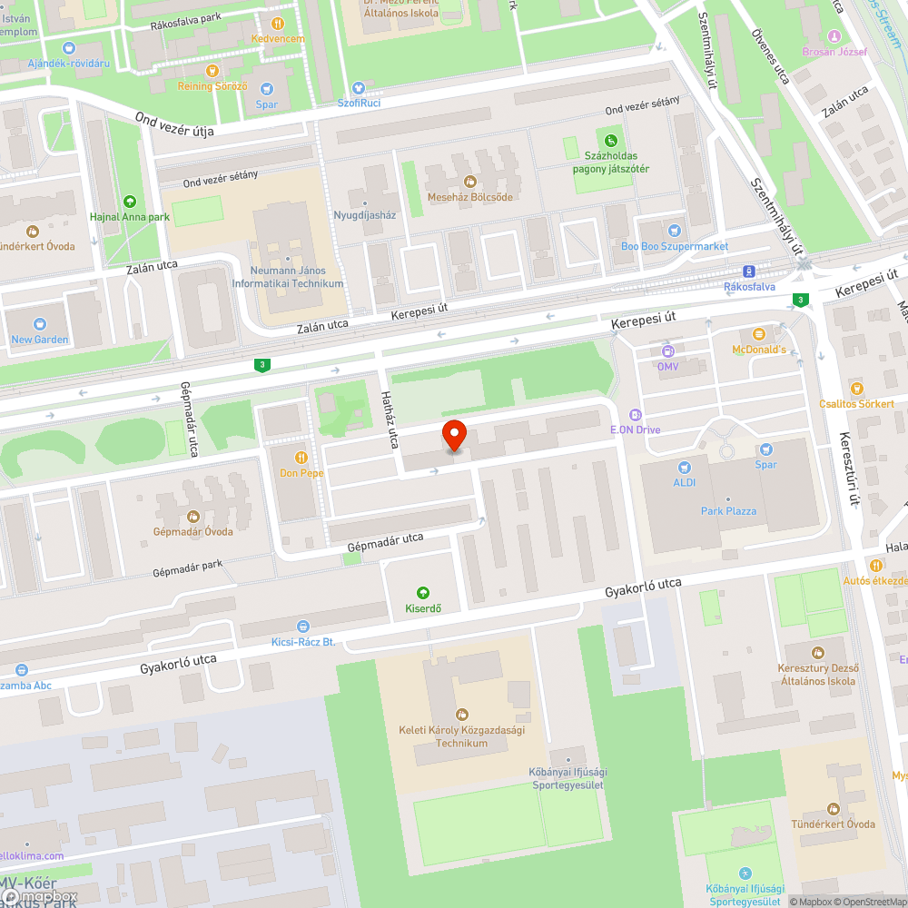 Új Kőbánya Program táblák bejelentés helye