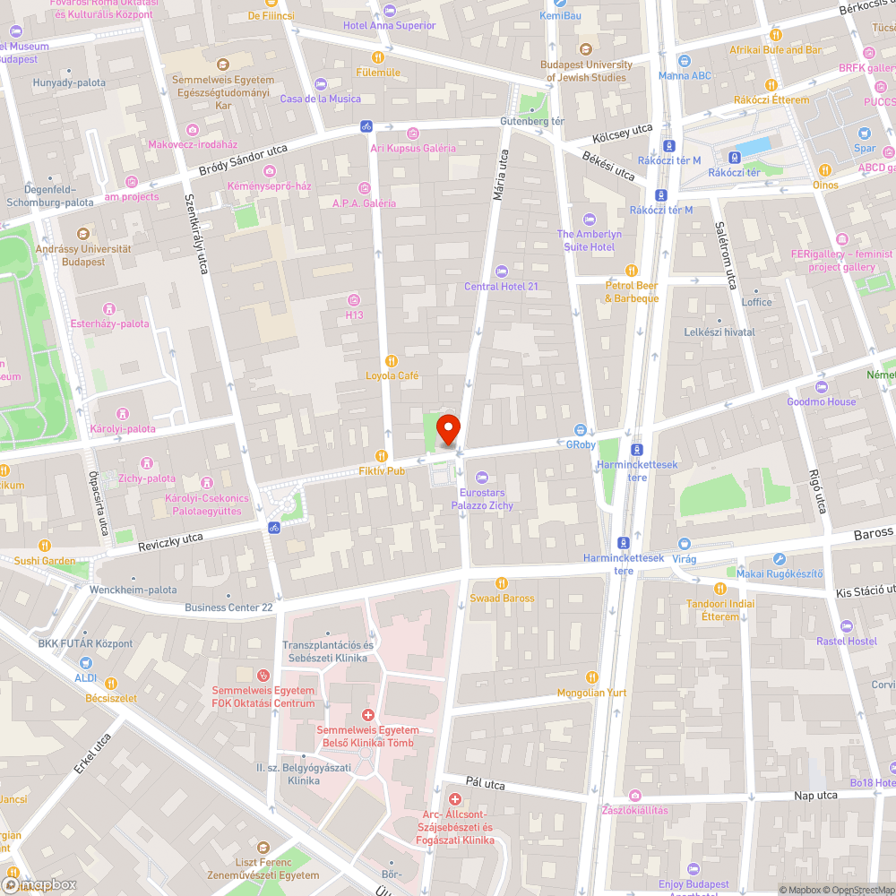 Hiányzó pollerek = járművek a járdán bejelentés helye